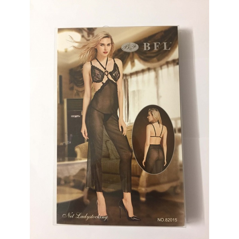 BFL COMPLETINO INTIMO VESTITO SEXY NERO