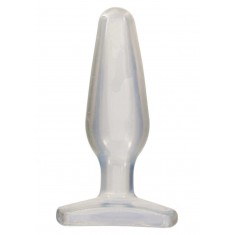 PLUG ANALE BUTT PLUG TRASPARENTE JELLY SMALL