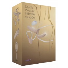 Strap-On Doppio Gonfiabile Con Vibrazione Col. Carne